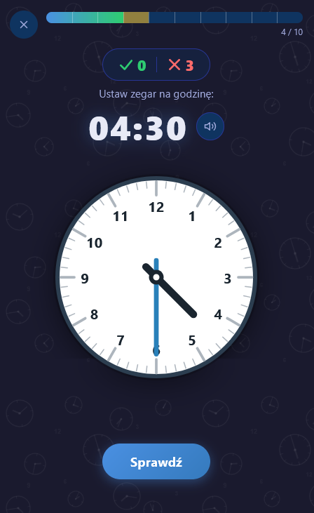 Learn the Clock screenshot